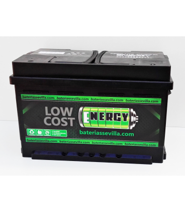 Batería Arranque 75Ah 630A