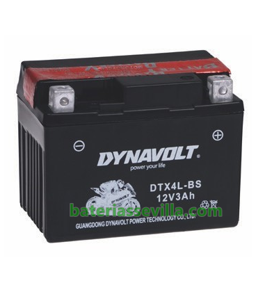 Bateria Moto YTX4L-BS 3Ah 12v dtx4l-bs baterias sevilla