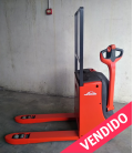 Linde T16 Transpaleta eléctrica 1600Kg Frutera bateria 24v Vendida