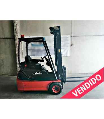Linde E 14 Carretilla elevadora E14 bateria 48v cargador baterias Vendida