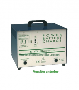 version anterior Cargador monofasico CBMPW 24V 40A para baterias traccion plomo-acido GM electric bateria Sevilla