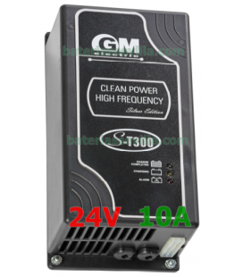 Cargador 24V 10A Alta frecuencia GM electric ST300