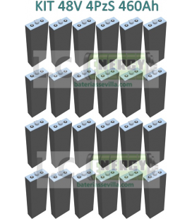 Kit Batería Tracción 48V 460Ah 4PzS