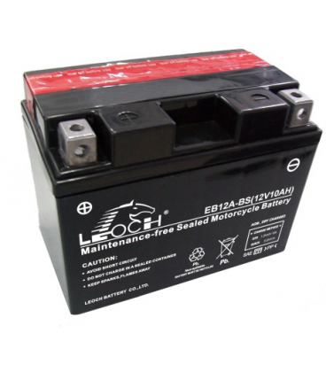 Batería Moto 12V 10Ah Leoch EB12A-BS